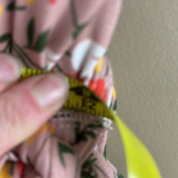 NWT GILLI Floral Faux Wrap Jersey Knit Dress - Picture 8 of 10